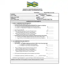 Central Payroll Authorization Form Template