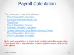 Payroll Timesheet Example Template