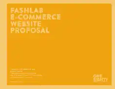 Flashlab E-commerce Website Proposal Project Template