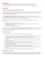 Real Estate Project Proposal Template