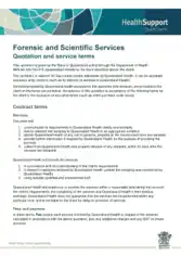 Free Download PDF Books, Forensic and Scientific Services Quotation Template