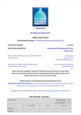Free Download PDF Books, Professional Services Quotation Template