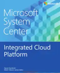 Free Download PDF Books, Microsoft System Center Integrated Cloud Platform