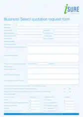 Business Quotation Form Template