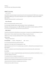 Free Download PDF Books, Executive Summary For Project Management Resume Template