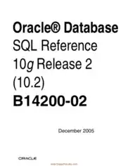Oracle Database SQL Reference 10g Release 2