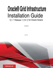 Oracle Grid Infrastructure Installation Guide For Oracle Solaris
