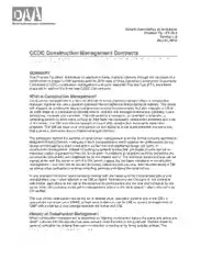 Construction Management Contract In Pdf Template