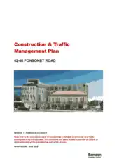 Free Download PDF Books, Construction and Traffic Management Plan Template