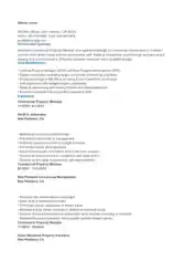 Free Download PDF Books, Commercial Property Management Resume Template