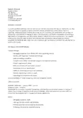 Property Manager Resume Skills Example Template