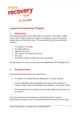 Sample Event Planning Proposal Template