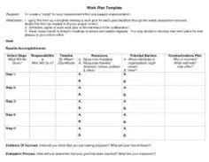 Business Action Plan Sample(1) Template