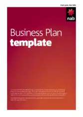 Printable Business Action Plan Template