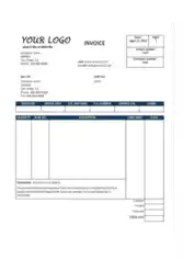 Dental Clinic Invoice Template