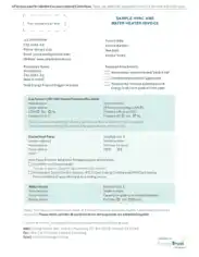 HVAC Invoice Free PDF Template