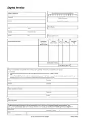 Export Invoice Draft Template