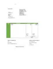 Free Download PDF Books, Travel Agency Invoice Template