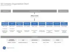 Basic Non Profit Organizational Chart Template