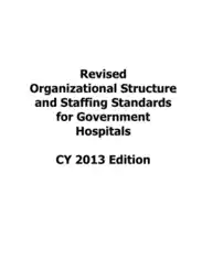 Hospital Organizational Chart Printable Template