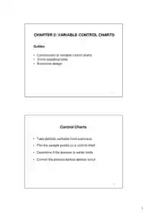 Variable Control Chart Template