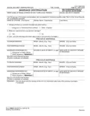 Wedding Certificate Form Template
