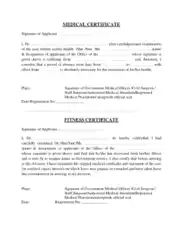 Free Download PDF Books, Doctor Certificate Template