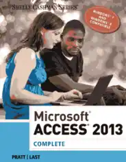 Microsoft Access 2013 Complete Book