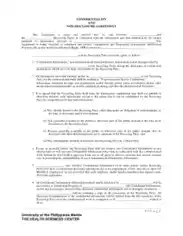 Confidentiality and Non Disclosure Agreement Template