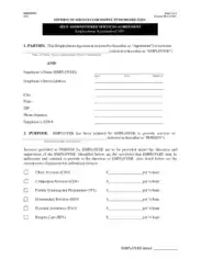 Self Adminstrated Employment Agreement Template