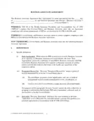 Free Download PDF Books, Healthcare Business Associates Agreement Template
