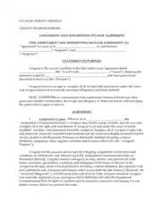 Assignment and Assumption of Lease Agreement Template
