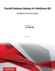 Oracle Database Gateway For Websphere Mq