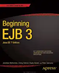 Beginning Ejb 3 2nd Edition Book