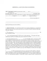 Free Download PDF Books, Basic Residential Lease Agreement Template