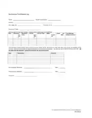 Non Employee Travel and Expense Log Template