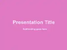 Free Download PDF Books, Pink Background PowerPoint Template
