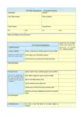 Free Download PDF Books, Fire Risk Assessment Form Example Template
