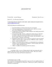 Free Download PDF Books, Service Account Manager Job Description Template