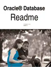 Oracle Database Readme