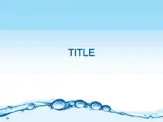 Free Download PDF Books, Water Flow PowerPoint Template