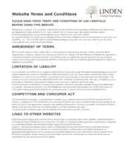 Clinical Psychology Medical Website Terms and Conditions Template