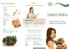 Example Of Diabetes Brochure Template