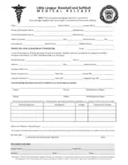 Medical Release Form Download Template