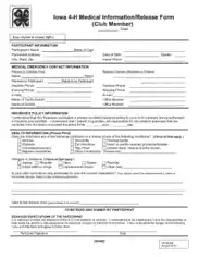 Medical Release Form Free Word Document Template