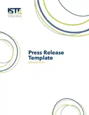 Free Download PDF Books, Press Release Template