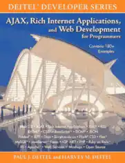 Ajax Rich Internet Applications And Web Development For Programmers