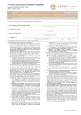 Personal Guarantees and Indemnity Agreement Template