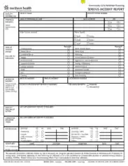 Food Poisoning Incident Report Template