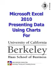 Microsoft Excel 2010 Presenting Data Using Charts